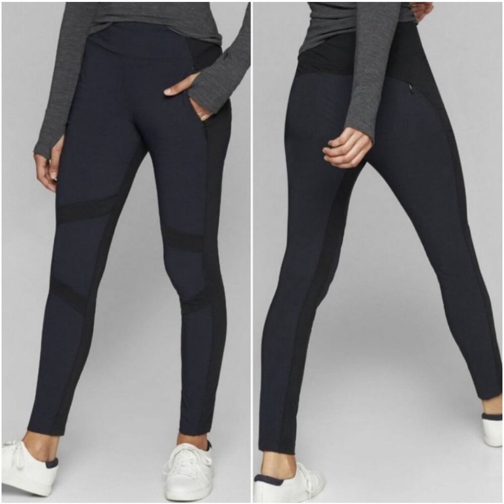 Athleta Pants Womens 6 Highline Hybrid Summiter Nylon Athletic Travel Casual
